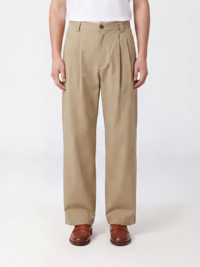 A.p.c. A. P.c. Pants Men Color Beige In Neutral