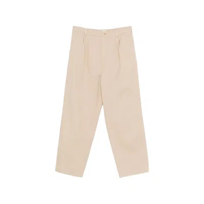 A.p.c. A. P.c. Pleated Trousers In Neutral