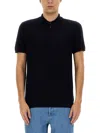 Apc A.p.c. Polo "jay" In Blue