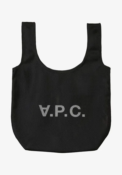 A.p.c. A. P.c. Rebound Shopping Bag One Size Black