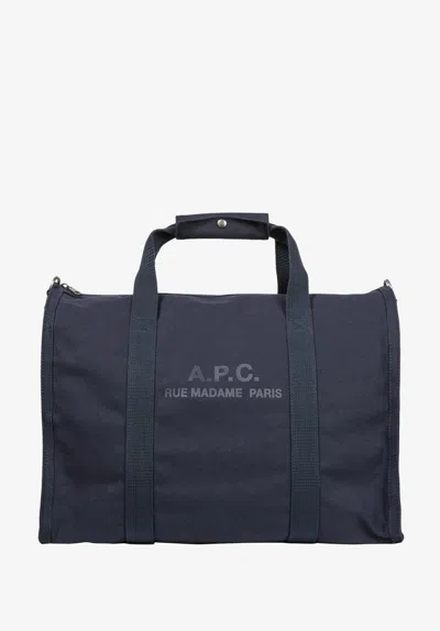 A.p.c. A. P.c. Récupération Gym Bag One Size Navy Blue
