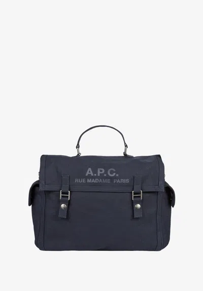 A.p.c. A. P.c. Récupération Messenger Bag One Size Navy Blue