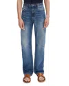 Apc A. P.c. Relaxed Fit Jeans In Washed Indigo In Washed Indigo