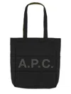 Apc Reversible Tote Lou Bag In Brown