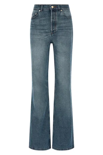 Apc A. P.c. 'romy' Jeans In Blue