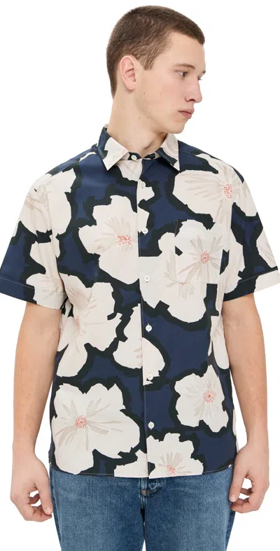 Apc A.p.c. Shirts In Dark Navy