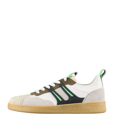 A.p.c. A. P.c. Saint Jean Sneakers Us M10 Multicolour In White