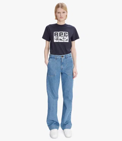 A.p.c. A. P.c. Seaside Jeans 25 Indigo In Blue