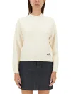 Apc A.p.c. Sweater In White
