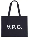 A.p.c. Daniela Shopping Bag In Blue