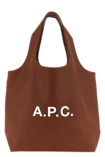 A.p.c. A. P.c. Shopping 'ninon' Grande In Brown
