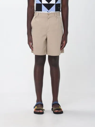 A.p.c. A. P.c. Shorts Men Color Blue In Neutral