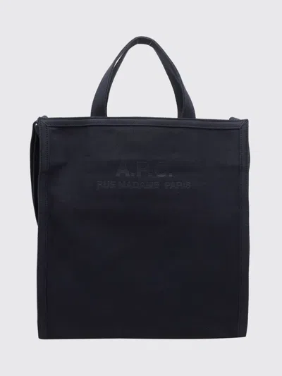 A.p.c. A. P.c. Shoulder Bag Men Color Blue