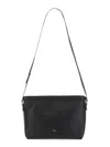 Apc A.p.c. Calfskin Shoulder Bag With Top Handle