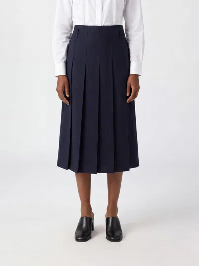 A.p.c. Skirt Woman In Blue
