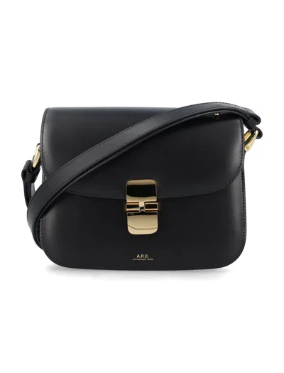 A.p.c. A. P.c. Sleek Mini Bag For Women In Nero