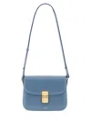 Apc A.p.c. Grace Small Shoulder Bag In Azure