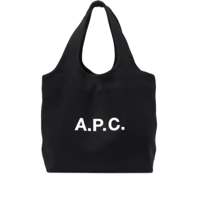 Apc A. P.c. Small Ninon Tote Bag In Black