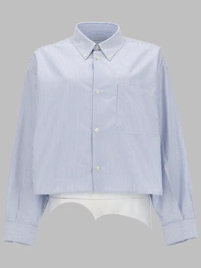 A.p.c. A. P.c. Sophia Women's Organic Cotton Shirt In Blue