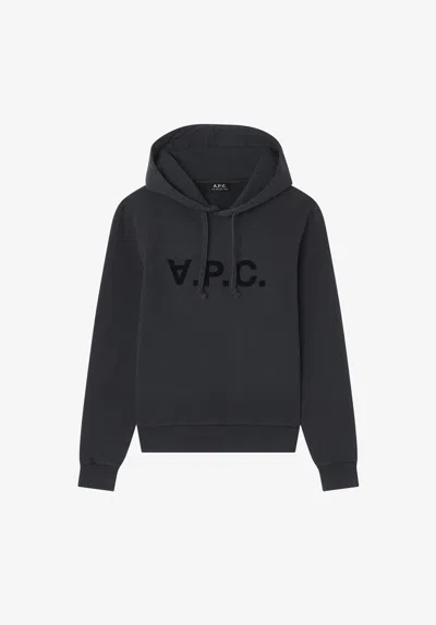 A.p.c. A. P.c. Standard Grand Vpc Hoodie Mens Xxs Black