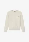 A.p.c. A. P.c. Standard Item Unisex Sweatshirt Mens M Ecru In Neutral