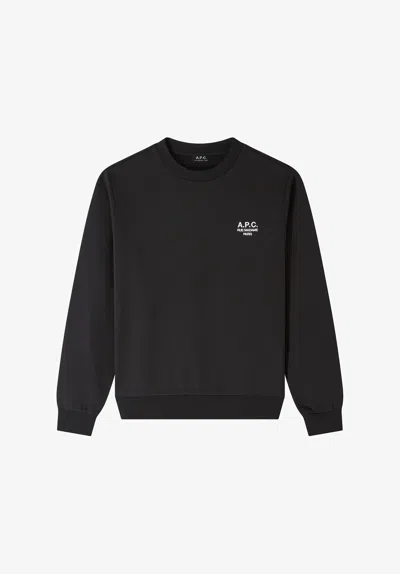 A.p.c. A. P.c. Standard Rue Madame Unisex Sweatshirt Womens Xxl Black White