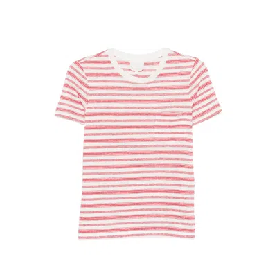 APC A. P.C. STRIPED POCKET T-SHIRT