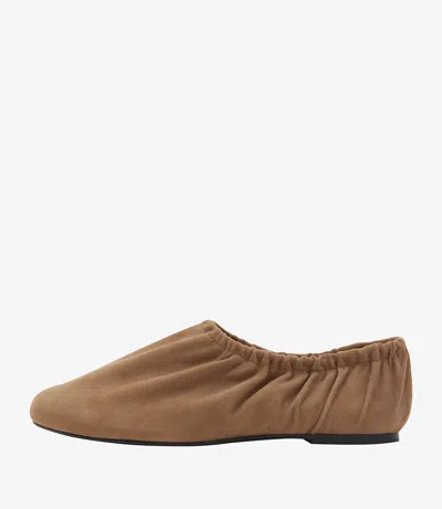 A.p.c. A. P.c. Swan Slip-ons Us 6 Camel In Neutral