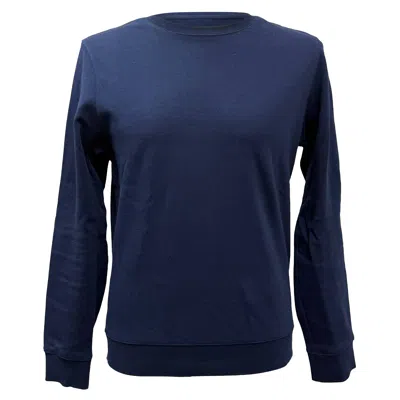 Apc A. P.c Sweater In Navy Blue Cotton
