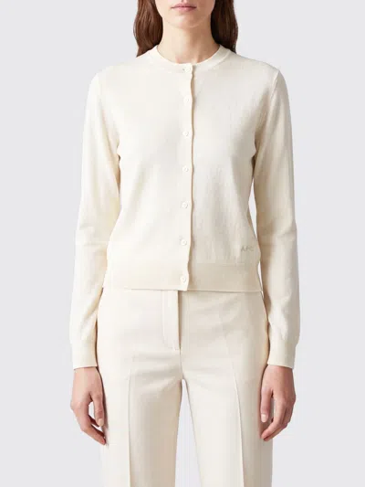 A.p.c. A. P.c. Sweater Woman Color White In Neutral