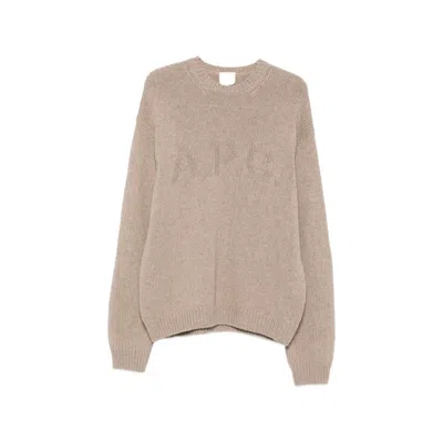 A.p.c. A. P.c. Sweaters And Knitwear In Neutral