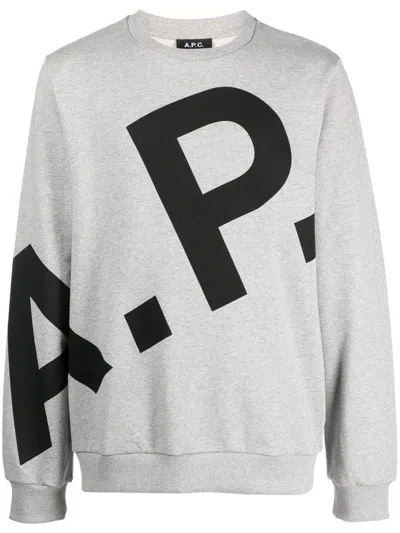 Apc A. P.c. Sweaters In Grey