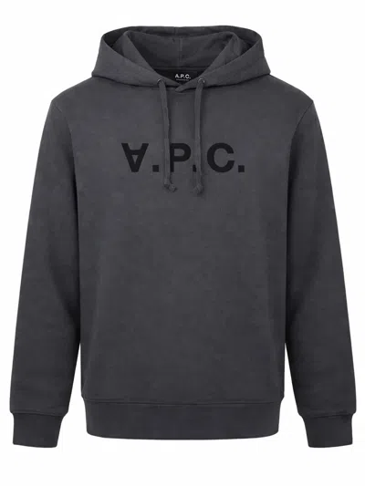 Apc A.p.c. Women Sweatshirt With Logo In Black