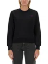 Apc A.p.c. Sweatshirt With Logo In Black
