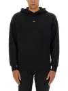 Apc A.p.c. Sweatshirt With Micro Logo In Black