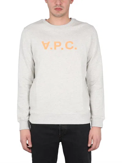 APC A. P.C. SWEATSHIRT WITH V. P.C LOGO
