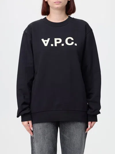 A.p.c. A. P.c. Sweatshirt Woman Color Black
