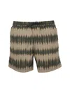 Apc A. P.c. Swimsuit With Print In Brown