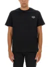 Apc A.p.c. Standard Rue Madame Cotton Crew-neck T-shirt In Black