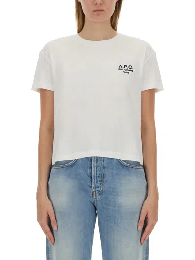 APC A. P.C. T-SHIRT WITH LOGO