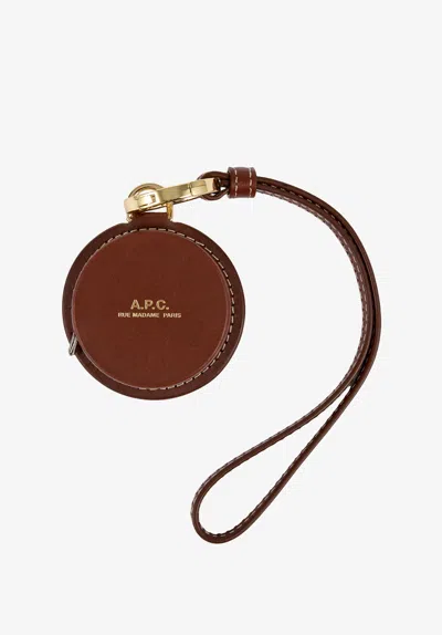 A.p.c. A. P.c. Tape Measure One Size Brown