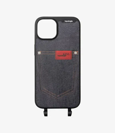 Apc A. P.c. Topologie Iphone 13 & 14 Case One Size Indigo