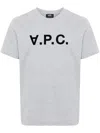 Apc A.p.c. Standard Big Vpc T-shirt Clothing In Grey