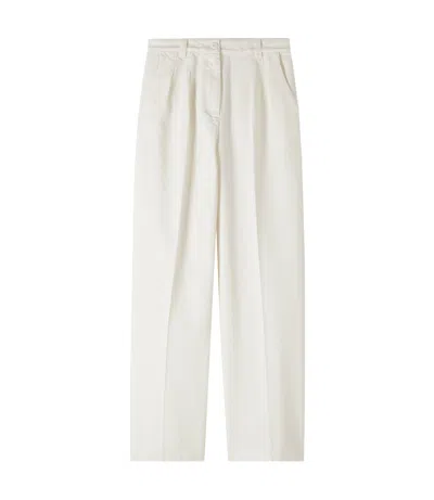 A.p.c. A. P.c. Tressie Pants 42 Off White