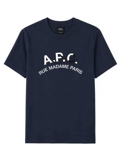 A.P.C. A. P.C. T-SHIRT CON LOGO