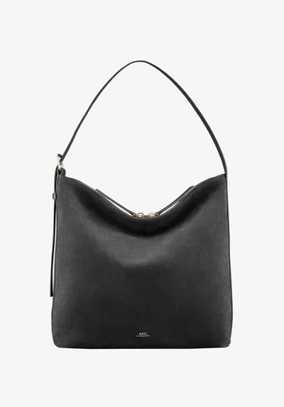 A.p.c. A. P.c. Vera Bag One Size Black