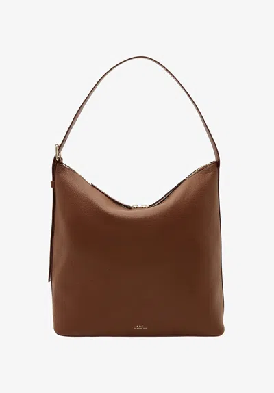 A.p.c. A. P.c. Vera Bag One Size Brown