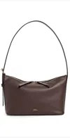 Apc A. P.c. Vera Shoulder Bag Cav Tonka In Brown