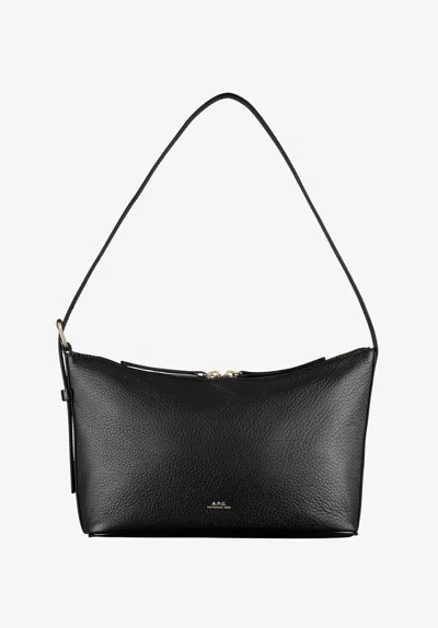 A.p.c. A. P.c. Vera Shoulder Bag One Size Black