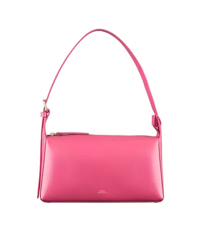 A.p.c. A. P.c. Virginie Shoulder Bag One Size Fuchsia